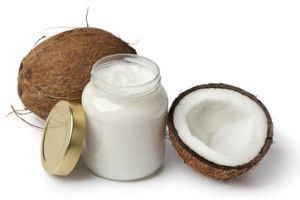 Coconut oil and fresh coconut